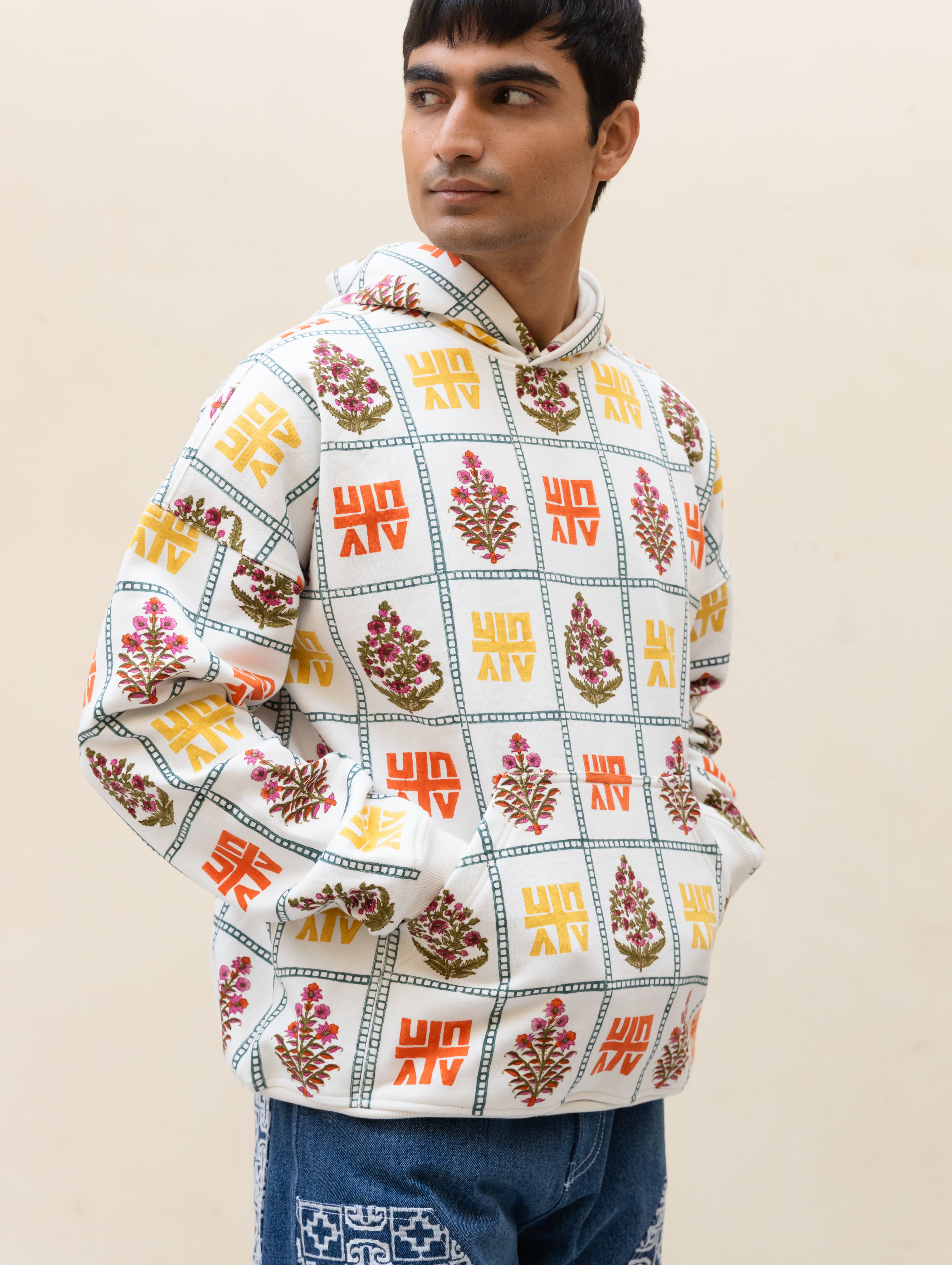 Eleven Layer Print Hoodie