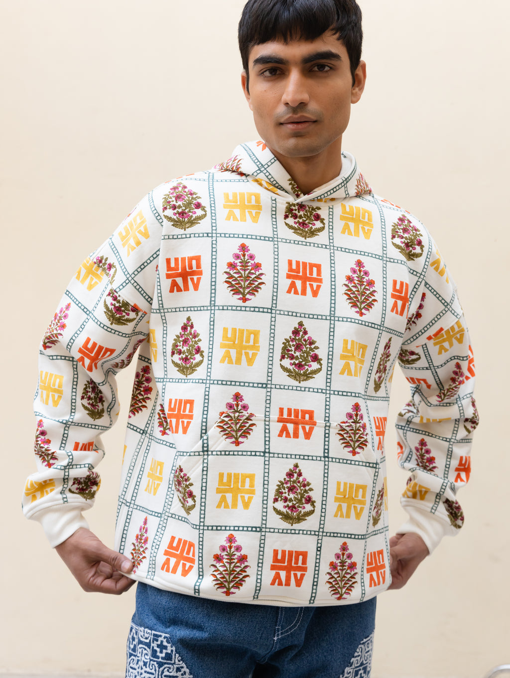 Eleven Layer Print Hoodie