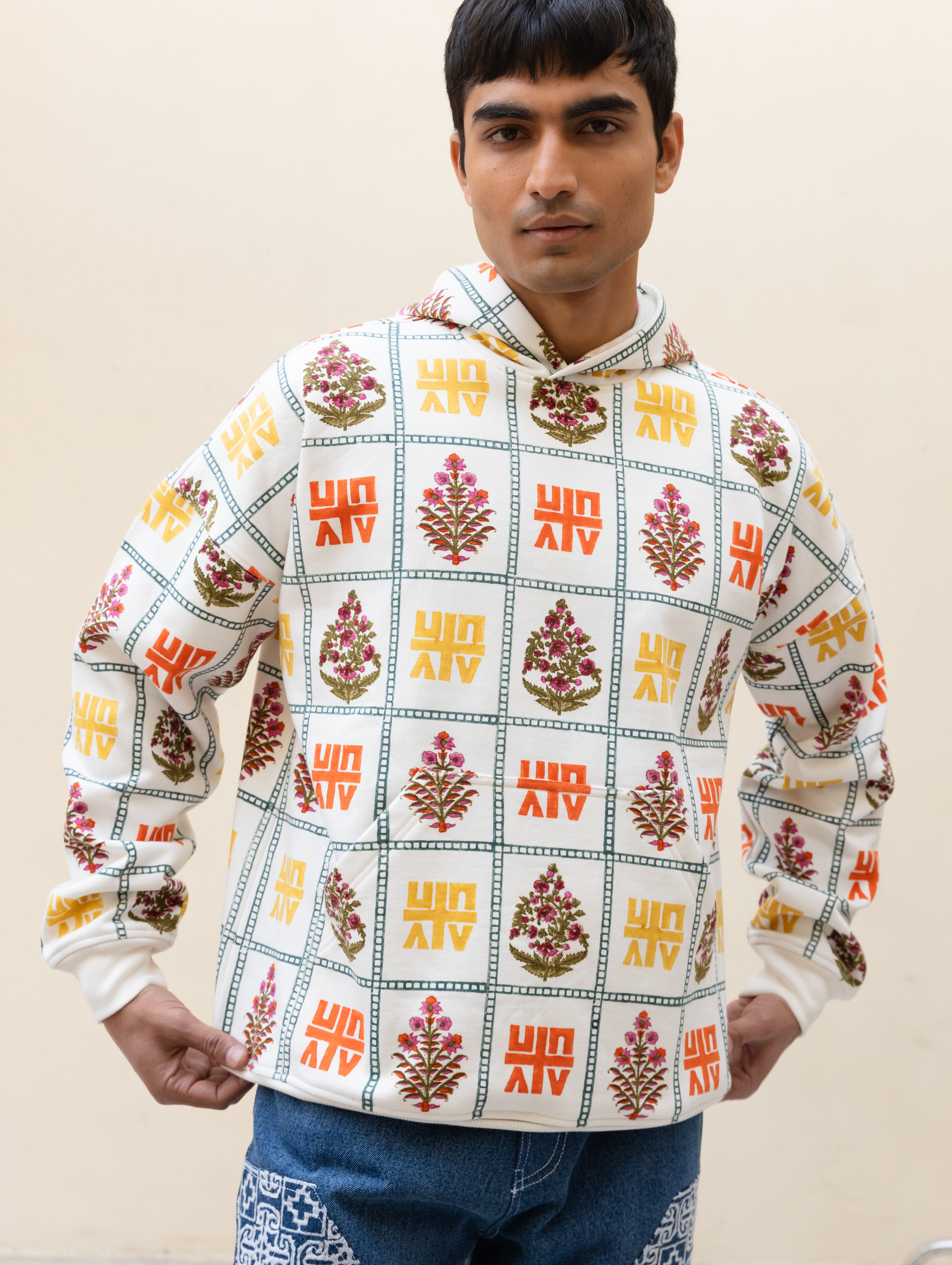 Eleven Layer Print Hoodie