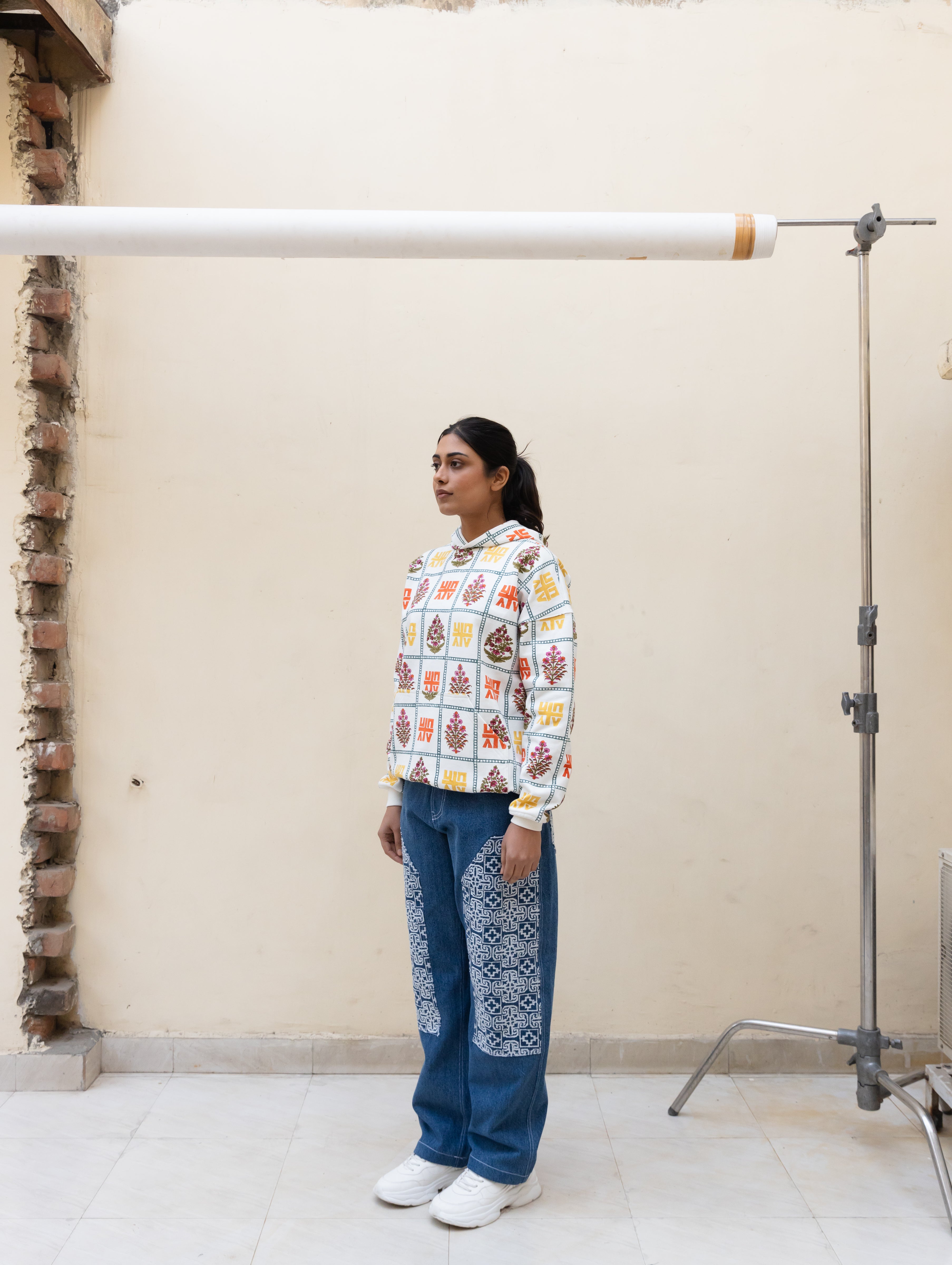 Eleven Layer Print Hoodie